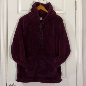 Teddy Half Zip Pullover